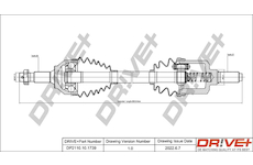 Hnací hřídel Dr!ve+ DP2110.10.1739