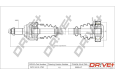 Hnací hřídel Dr!ve+ DP2110.10.1752