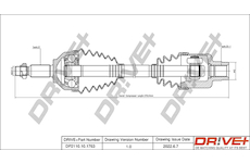 Hnací hřídel Dr!ve+ DP2110.10.1763