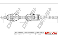 Hnací hřídel Dr!ve+ DP2110.10.1779