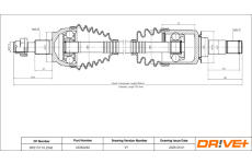 Hnací hřídel Dr!ve+ DP2110.10.2242