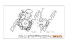 Vodní čerpadlo, chlazení motoru Dr!ve+ DP2310.10.003