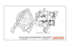 Vodní čerpadlo, chlazení motoru Dr!ve+ DP2310.10.005