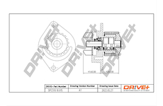 Vodní čerpadlo, chlazení motoru Dr!ve+ DP2310.10.015