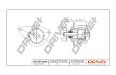 Vodní čerpadlo, chlazení motoru Dr!ve+ DP2310.10.016