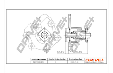 Vodní čerpadlo, chlazení motoru Dr!ve+ DP2310.10.021