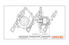 Vodní čerpadlo, chlazení motoru Dr!ve+ DP2310.10.024