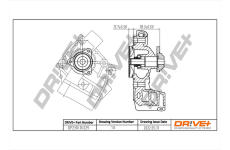 Vodní čerpadlo, chlazení motoru Dr!ve+ DP2310.10.029