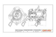 Vodní čerpadlo, chlazení motoru Dr!ve+ DP2310.10.031