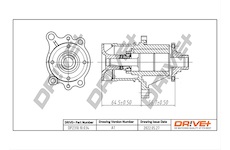 Vodní čerpadlo, chlazení motoru Dr!ve+ DP2310.10.034