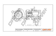 Vodní čerpadlo, chlazení motoru Dr!ve+ DP2310.10.037