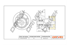 Vodní čerpadlo, chlazení motoru Dr!ve+ DP2310.10.038