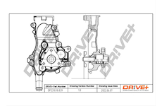 Vodní čerpadlo, chlazení motoru Dr!ve+ DP2310.10.039