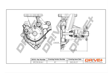 Vodní čerpadlo, chlazení motoru Dr!ve+ DP2310.10.041