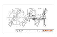 Vodní čerpadlo, chlazení motoru Dr!ve+ DP2310.10.044