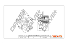 Vodní čerpadlo, chlazení motoru Dr!ve+ DP2310.10.046