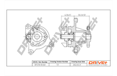 Vodní čerpadlo, chlazení motoru Dr!ve+ DP2310.10.048