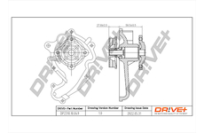 Vodní čerpadlo, chlazení motoru Dr!ve+ DP2310.10.049