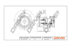 Vodní čerpadlo, chlazení motoru Dr!ve+ DP2310.10.053