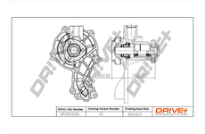 Vodní čerpadlo, chlazení motoru Dr!ve+ DP2310.10.056