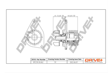 Vodní čerpadlo, chlazení motoru Dr!ve+ DP2310.10.062