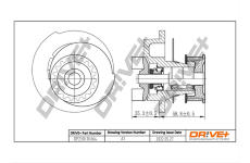 Vodní čerpadlo, chlazení motoru Dr!ve+ DP2310.10.064