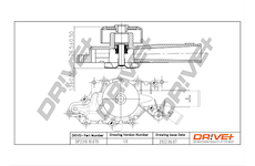 Vodní čerpadlo, chlazení motoru Dr!ve+ DP2310.10.070