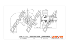 Vodní čerpadlo, chlazení motoru Dr!ve+ DP2310.10.087