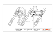 Vodní čerpadlo, chlazení motoru Dr!ve+ DP2310.10.094