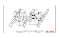 Vodní čerpadlo, chlazení motoru Dr!ve+ DP2310.10.095
