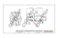 Vodní čerpadlo, chlazení motoru Dr!ve+ DP2310.10.099