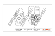 Vodní čerpadlo, chlazení motoru Dr!ve+ DP2310.10.100