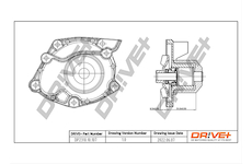 Vodní čerpadlo, chlazení motoru Dr!ve+ DP2310.10.107