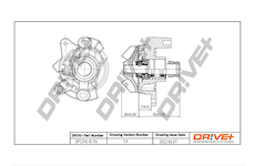 Vodní čerpadlo, chlazení motoru Dr!ve+ DP2310.10.114