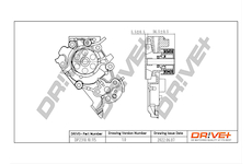 Vodní čerpadlo, chlazení motoru Dr!ve+ DP2310.10.115