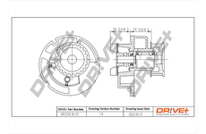 Vodní čerpadlo, chlazení motoru Dr!ve+ DP2310.10.131