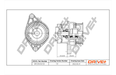 Vodní čerpadlo, chlazení motoru Dr!ve+ DP2310.10.133