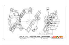Vodní čerpadlo, chlazení motoru Dr!ve+ DP2310.10.134