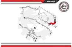 Hadice chladiče ESEN SKV 24SKV325