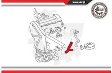 Hadice chladiče ESEN SKV 24SKV326