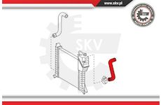 Hadice chladiče ESEN SKV 24SKV343