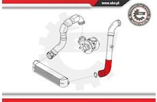 Hadička plnicího vzduchu ESEN SKV 24SKV607