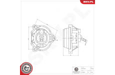 Zavěšení motoru ESEN SKV 75SKV086