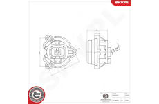 Zaveseni motoru ESEN SKV 75SKV087