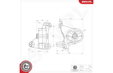 Zaveseni motoru ESEN SKV 75SKV100