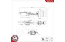 Zaveseni motoru ESEN SKV 75SKV103