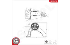 Zavěšení motoru ESEN SKV 75SKV104