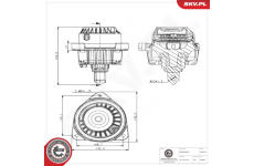 Zaveseni motoru ESEN SKV 75SKV131