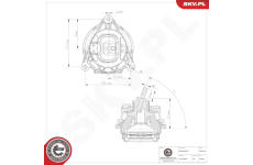 Zavěšení motoru ESEN SKV 75SKV164