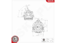 Zavěšení motoru ESEN SKV 75SKV170